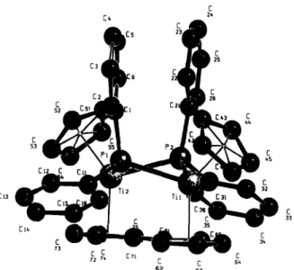 Fig.  5.  View of  the  molecular  structure  of  compound  3  with the  atomic labeling scheme