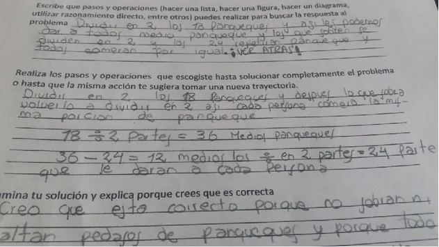 Figura 10. Análisis del problema  por medio de la secuencia de Polya. 