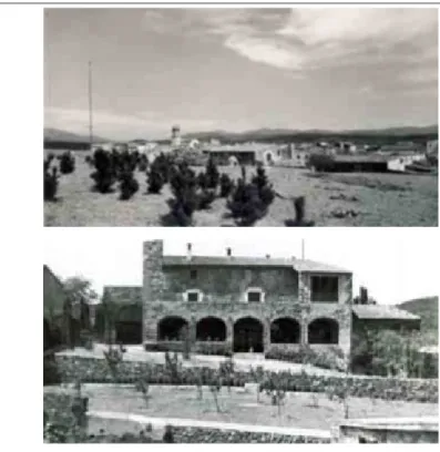 Fig. 08.   Plantaciones de J.A.Coderch. Archivo Coderch.  (Rodríguez, 2016)
