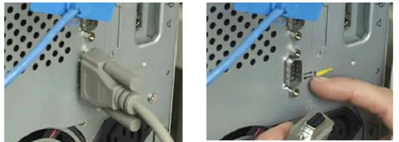 Figura 1.1. Conector DB-9, correspondiente a la norma RS-232. 