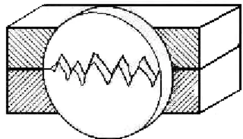 Fig. 2  Representación gráfica de una superficie contaminada 