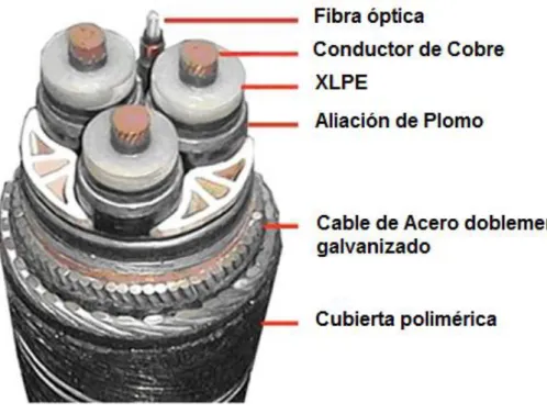 Figura 1: Cable XLPE. 