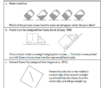 Figure 6. Test of extrinsic-static spatial skills in young children. 