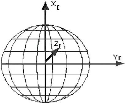 Fig. 1.2 La estructura de tierra {E} 