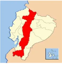 Figure 3 Mapa de la Región de Sierra 