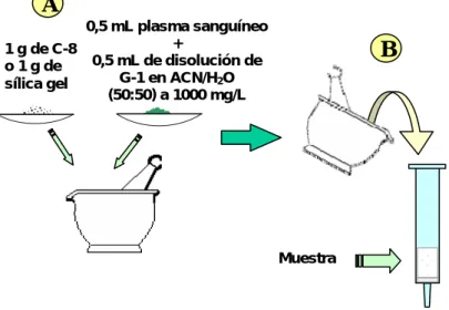 Figura 11: Esquema general de confección de los cartuchos. 