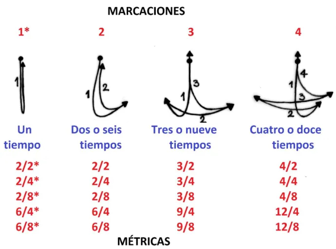 Ilustración 8. Marcaciones y métricas. 