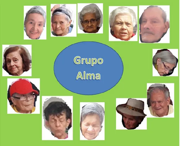 Figura 2. Adultos mayores de la Fundación Grupo Alma  17 