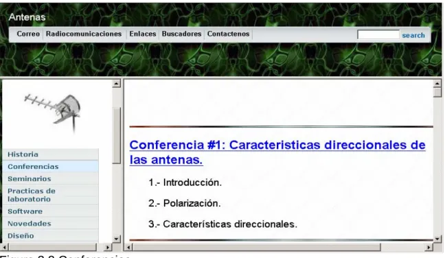 Figura 3.2 Conferencias. 