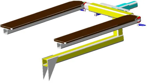 Fig. 26. Modelo en 3D del Segundo Sub-Ensamble. Soporte de la espalda. 