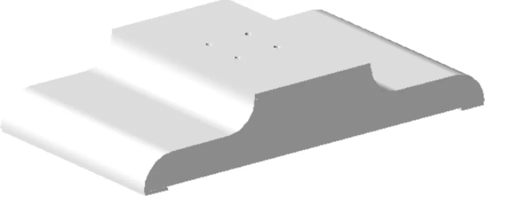Fig. 33. Modelo en 3D del Séptimo Sub-Ensamble. Base. 