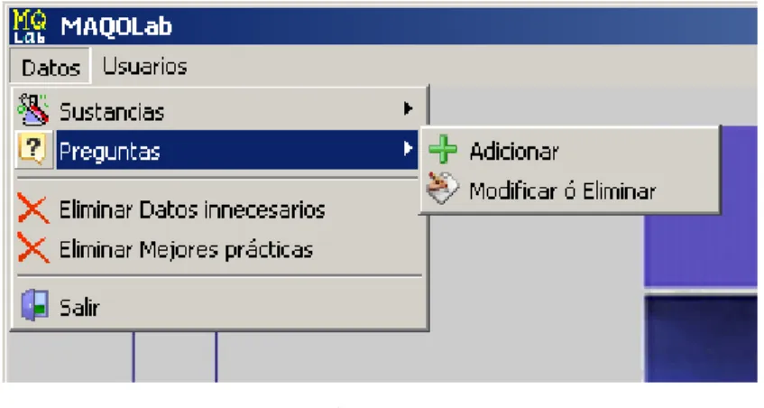 Figura 3.14: Opción: “Preguntas”. 