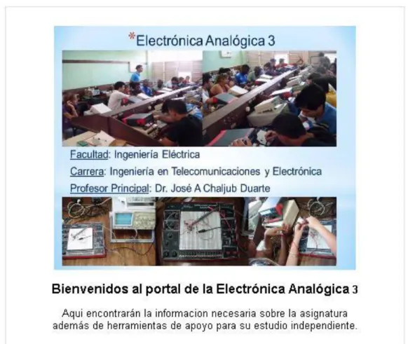 Fig. 2.5. Imagen de Bienvenida. 