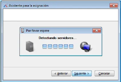 Figura 3.6. Detectando servidores MSQL Server. 