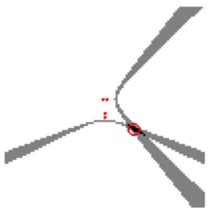 Figure 4. Model content defined for a single active speaker located in the position of the red circle.