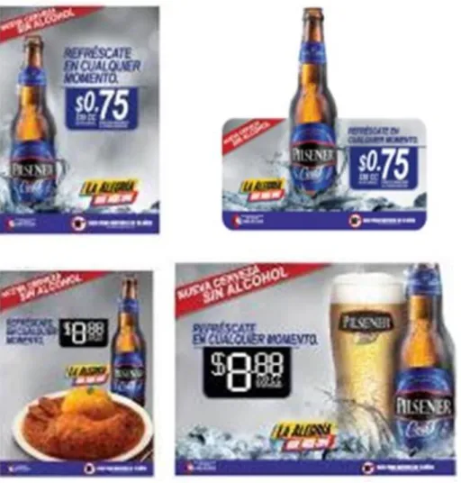 Figura 7. Material publicitario para puntos de venta 