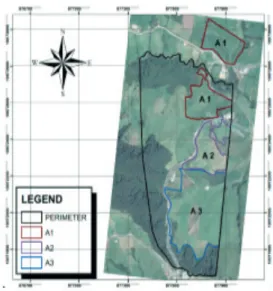 Figure 2. Images of agro-ecosystem: A1, A2 and A3 The assumptions of both normality and homogeneity 