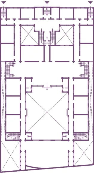 Figura 1.01  Planta Primer Nivel, 1925. 