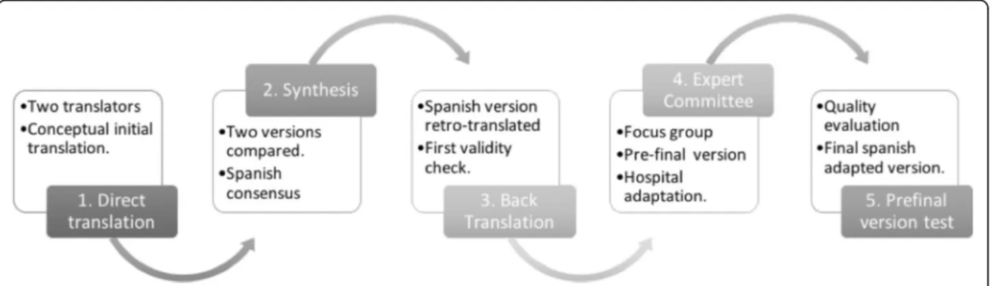 Fig. 1 Cross-cultural linguistic and contextual adaptation process
