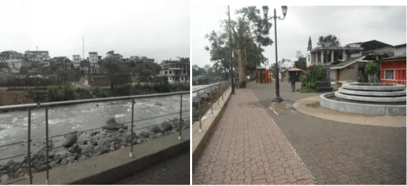 Figura  10   Varias tomas del Malecón del cantón BUCAY 