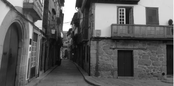 Figura 2. Rua de Santa Maria, Guimarães, Portugal. 