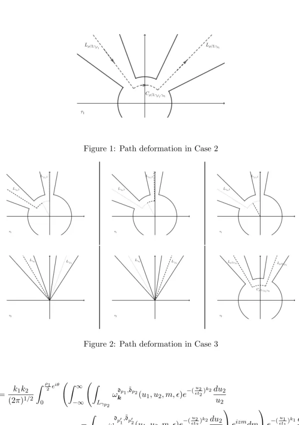 Figure 1: Path deformation in Case 2