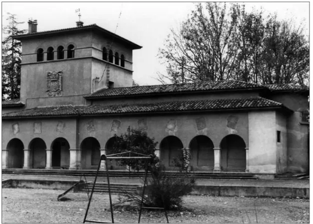 Fig. 1. Fernando García Mercadal. El Rincón de Goya, Zaragoza, 1926-28. Reforma del edificio realizado por  la Sección Femenina en 1945