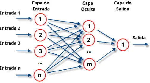 Ilustración 2. Elementos básicos de una red neuronal (Gengiskanhg, 2004). 