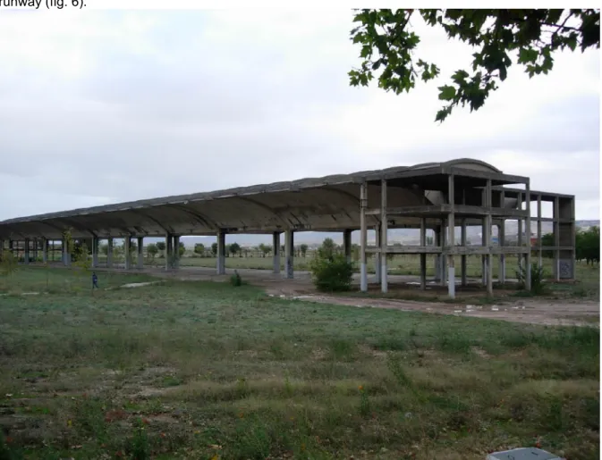 Fig. 6: Current status of hangars. 3.1 Historical Evolution 