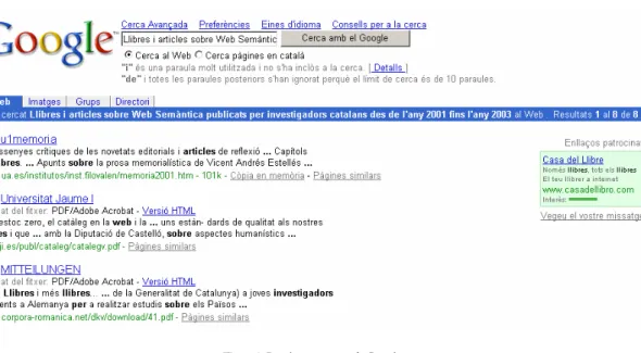 Figura 1. Resultat recerca amb Google. 