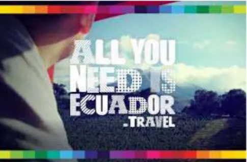 Ilustración 2 Campaña turística “All you need is Ecuador” 