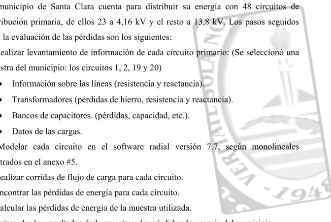 Tabla III.3 Resultados de las corridas del Radial. 