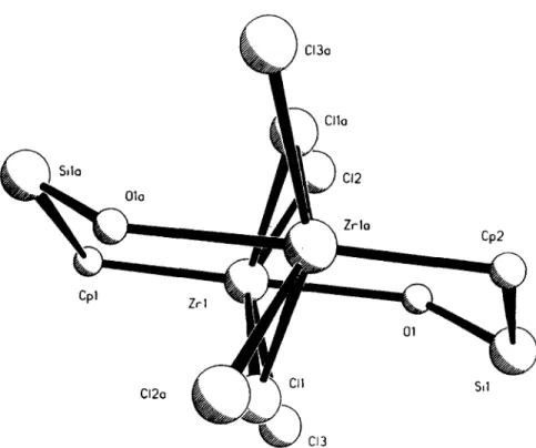 Fig. 3. "Chair-conformation" view of the eight-membered core found in compound  11