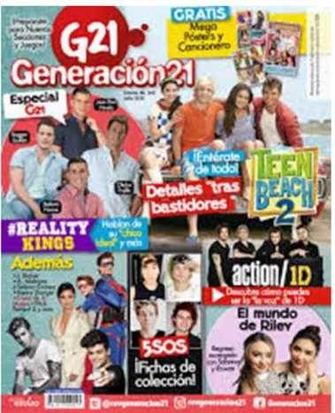 Figura 2 - Revista “Generación 21” 