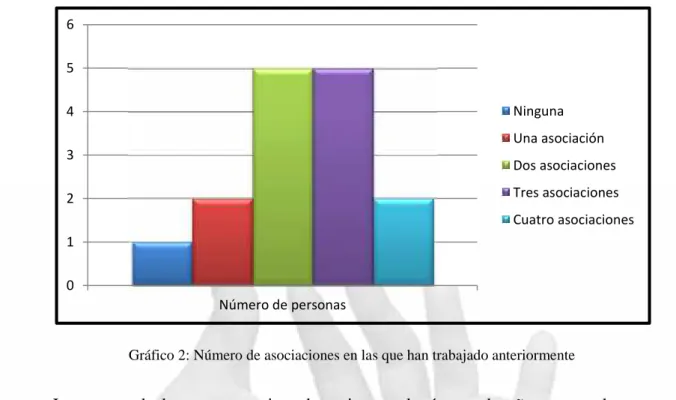 Gráfico 3: Años de experiencia como ILSE