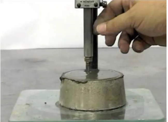 FIGURA N°2  PRUEBA VICAT 