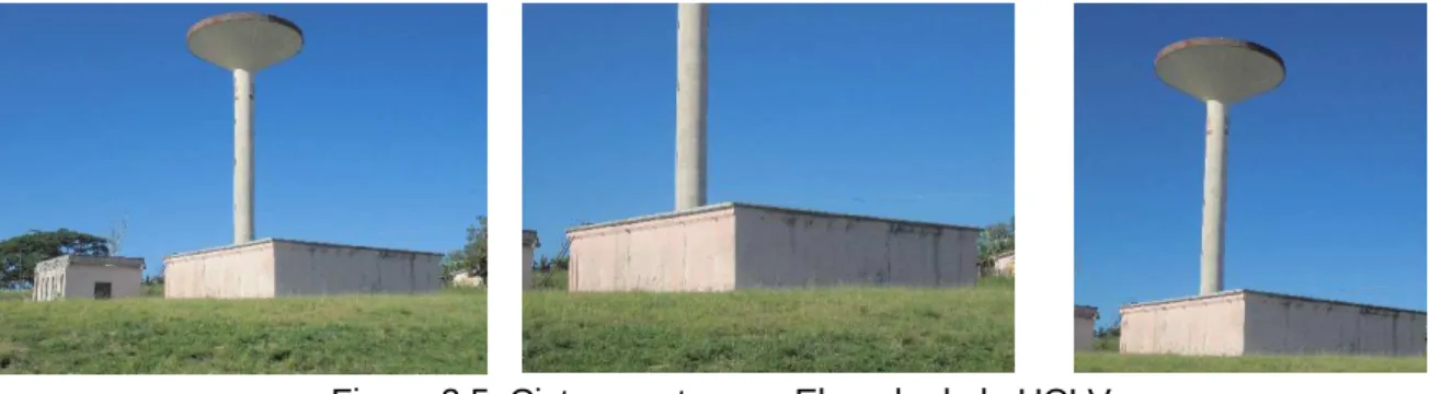 Figura 2.5. Cisterna y tanque Elevado de la UCLV 