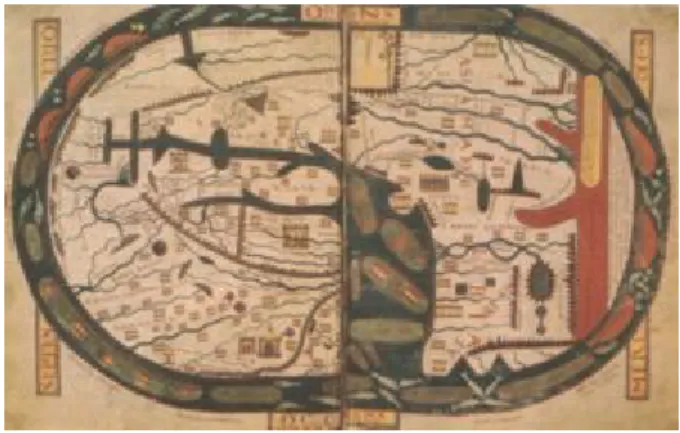Figura 13: Mapa mundi Beato de Libana 