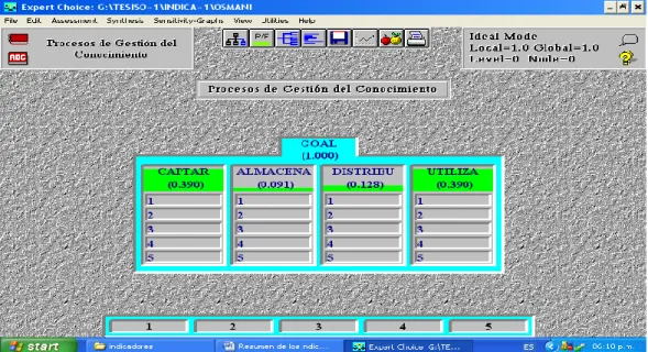 Tabla 10 Resultado del Software. 