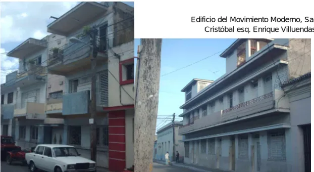 Fig. 10 Edificio de apartamentos en el Centro Histórico (Movimiento Moderno), Martí oeste # 7.