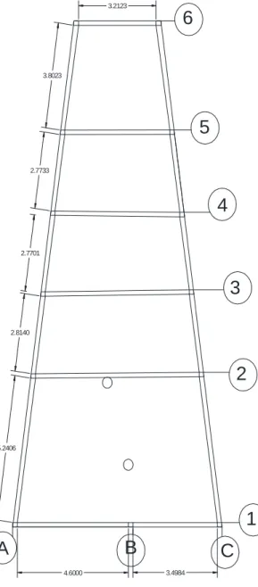 FIG 13 LEVANTAMIENTO PLANIMETRICO PRIMERA PLANTA 