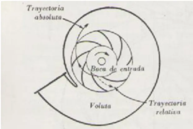 Figura 3.5.Trayectoria del flujo 