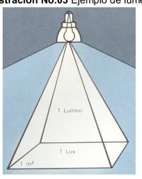 Ilustración No.03 Ejemplo de lumen. 