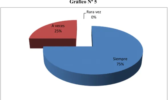 Gráfico Nº 5 