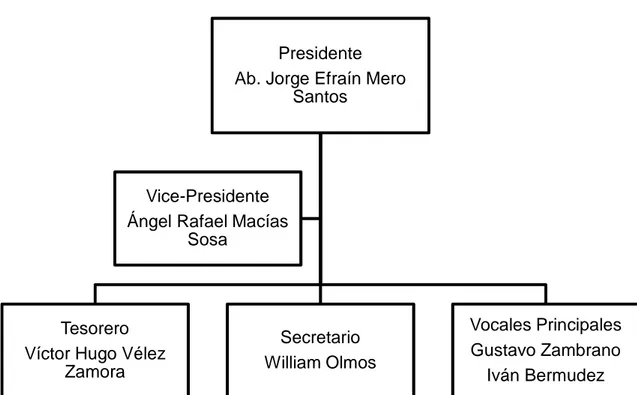 Figura 1: Estructura Organizacional 
