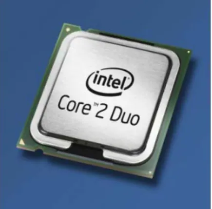 Fig. 3.1 Procesador del tipo Core2Duo de INTEL. 