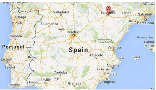 Figura 4: Mapa de Valencia ± España 