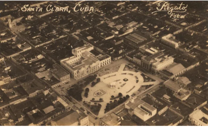 Figura 5. Plaza Leoncio Vidal en la década del 1920. 