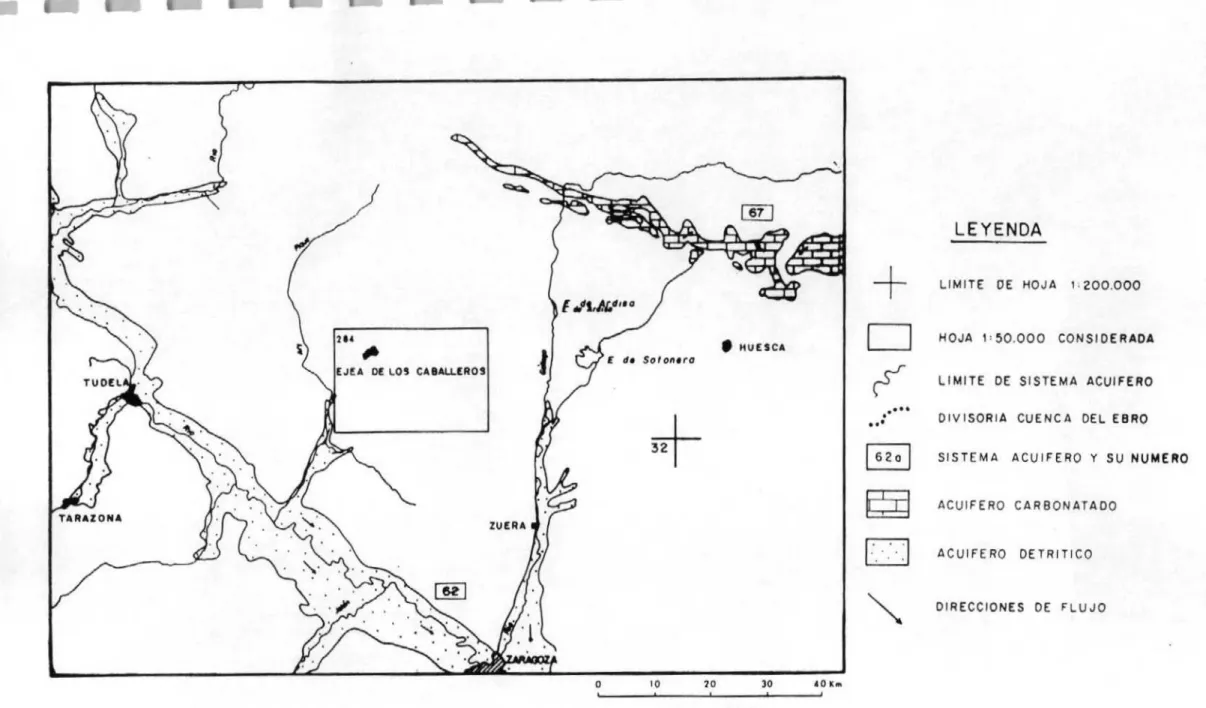 FIG. 3 - ESQUEMA HIDROGEOLOGICO REGIONAL