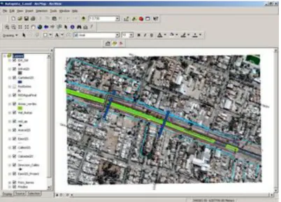 Figura 8 Visualización con Arc-Editor 